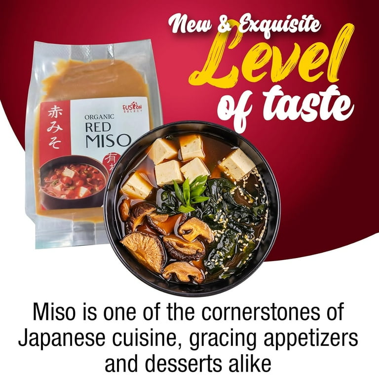 Clearspring Instant Miso Soup - Hearty Red With Sea Veg, 4x10gr