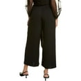 thumbnail image 2 of Gracia womens  Wrap Wide Leg Pant, m, Black, 2 of 3