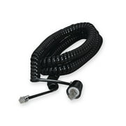 Softalk, SOF03201, Tangle Free Telephone Twisstop Cords, 1, Black