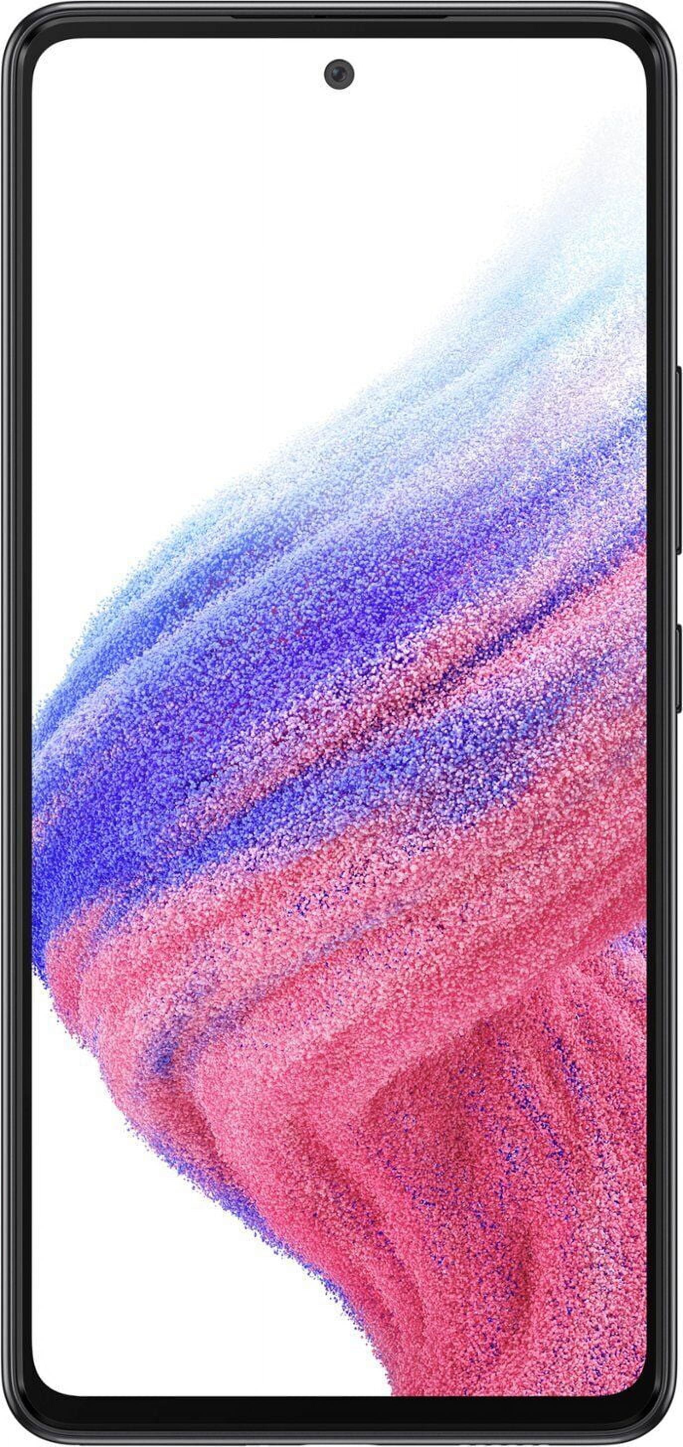 Restored Samsung Galaxy A53 5G SM-A536U1 128GB Black - Factory Unlocked Cell Phone (Refurbished)
