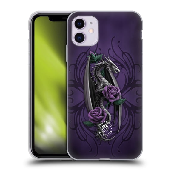 Head Case Designs Officially Licensed Anne Stokes Dragons 3 Beauty 1 Soft Gel Case Compatible with Apple iPhone 11