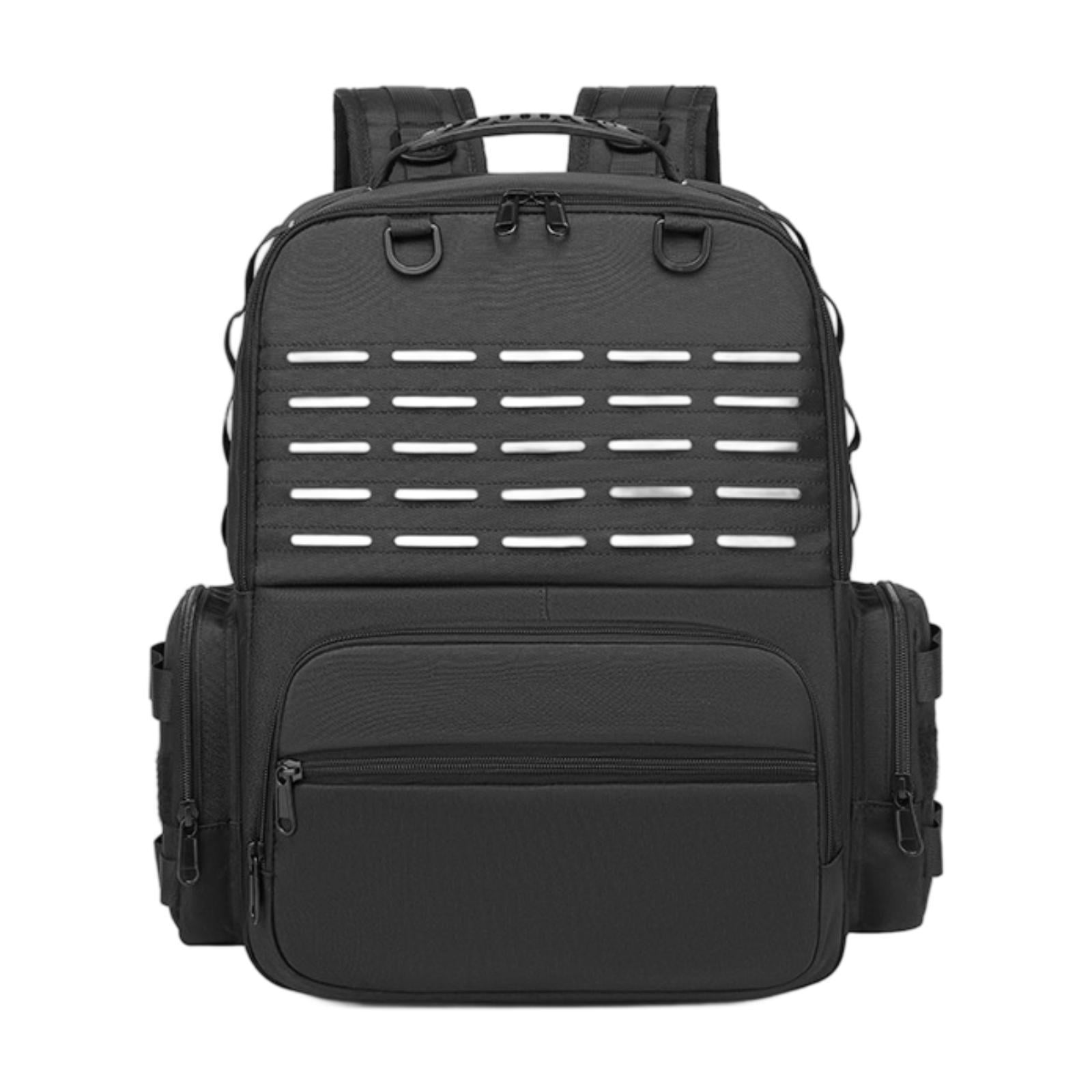 figatia Tool Backpack Tools Organizer Comfortable Breathable with Handle Waterproof Maintenance Worker with Multiple Pockets Tool Bag