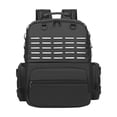 thumbnail image 2 of figatia Tool Backpack Tools Organizer Comfortable Breathable with Handle Waterproof Maintenance Worker with Multiple Pockets Tool Bag, 2 of 7