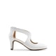 thumbnail image 2 of DREAM PAIRS Zapatos de Tacón para Mujer Blancos Punta en Punta Tacón de 7 cm, 2 of 7