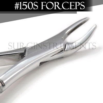 5 PEDO EXTRACTING FORCEPS DENTAL SURGICAL INSTRUMENT #150S