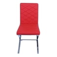thumbnail image 1 of Canadian Cleopatra Dining Chair Red (Set of 2), 1 of 1