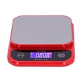 thumbnail image 4 of Digital Kitchen Scale, Stainless Steel Panel New ABS Engineering Plastic Food Scales For Kitchen  For Liquid Solids For Nutritious Meals For Meat Red,Black, 4 of 8