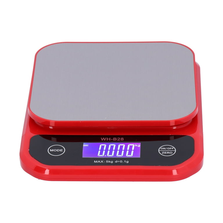 Small Espresso Scale with Timer 1000G X 0.1G, Scales Bright Backlit LCD  Display, 2 Batteries