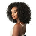 thumbnail image 4 of Synthetic Hair Half Wig Weave Curls Kinks & Rule Breaker (1B), 4 of 7