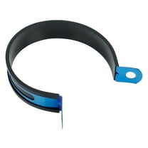 Durable Blue 89mm/3.50" Exhaust Down Pipe Clamp Bracket Fastener for Motorcycle
