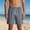 Dark Gray, variant on Zedker Men's Swimwear Regular Fit Fixed Waist UPF 50 Quick Dry Board Shorts with Pockets Army Green L