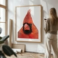 thumbnail image 3 of Cardinal portrait 2 - Photography Bird Wildlife Nature Animal Portrait Scenic Minimalist Unframed Wall Art Print 18 x 24 inches, 3 of 16