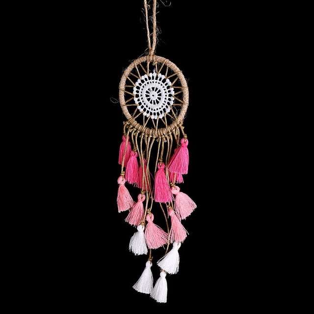 Adorno Colgante Dreamcatcher Decoración para Habitación Dormitorio Tienda , 2 Baoblaze Colgante Dream Catcher