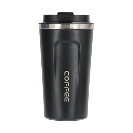 

Xiaowjjj Travel Mug Insulated Coffee Cup with Leakproof Lid Vacuum Insulation Stainless Steel for Hot and Cold Water Coffee and Tea 510ml Water Cups Reusable for Women Large Frame Vacuum Insulated