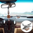 thumbnail image 2 of MasteelfCA 1PC Car Ornaments Solar Energy Rotate Helicopter Aromatherapy Decor (No Perfume), 2 of 9