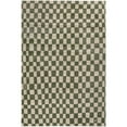 thumbnail image 4 of nuLOOM Dominique Abstract Checkered Fringe Area Rug, 2' 8" x 8', Runner, Dominique Green, 4 of 9
