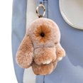 thumbnail image 4 of Llavero conejito Mullido estético animal peluche kawaii Cgtredaw Con Lata para Mujeres Adolescentes Niñas Mochila bolso, 4 of 9