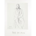 thumbnail image 1 of Pablo Picasso  Portrait du Maitre de Ballet de la Scala de Milan- Black- White, 1 of 1