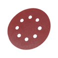 thumbnail image 2 of Herwey 10 Pcs Disques de Ponçage Ronds 125mm Rouges 8 Trous 60-1000 Papiers de Sable, 2 of 3