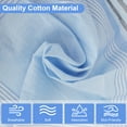 thumbnail image 3 of 12pcs Classic Plaid Handkerchiefs for Men, EEEkit Soft Polyester Cotton Hankies, 14''x14'' Square Pocket, 3 of 6