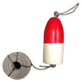 thumbnail image 3 of Vinyl Coated Round Crab Trap (5/16" X 100' Lead Rope and 6"X14" Red/White Float Combo), 3 of 3