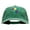 Kelly Green, variant on Festive Joker Embroidered Unstructured Cotton Cap - Black OSFM
