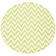 thumbnail image 2 of Safavieh Dhurries Bentley Geometric Area Rug, Green/Ivory, 6' x 6' Round, 2 of 10