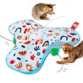 thumbnail image 1 of Juguete interactivo para gatos Potaroma Hide and Seek con pluma móvil, 1 of 6
