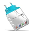 thumbnail image 5 of Cargador de teléfono móvil de color 4USB 5V3A Regulaciones europeas Regulaciones de EE. UU. Regulaciones del Reino Unido Multipuerto inteligente 4 puertos Cabeza, 5 of 5