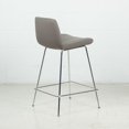 thumbnail image 3 of Capri Modern Leatherette Bar Stool, 25-inch/29-inch Seat Height, 3 of 4