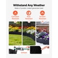 thumbnail image 2 of VEVOR Galvanized Steel Landscape Edging, 40 ft x 12 in Metal Edging for Landscaping with Gloves, Easy-to-Install Bendable Metal Strips, Heavy Duty Metal Garden Edge Border for Flower Bed,Yard Pathway, 2 of 9