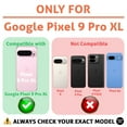 thumbnail image 2 of TalkingCase Slim Fit Phone Case Compatible for Google Pixel 9 Pro XL(Not Pixel 9 / 9 Pro), Pink Toast Avocado Print, w/ Glass Screen Protector, Lightweight,Flexible, USA Print, 2 of 7