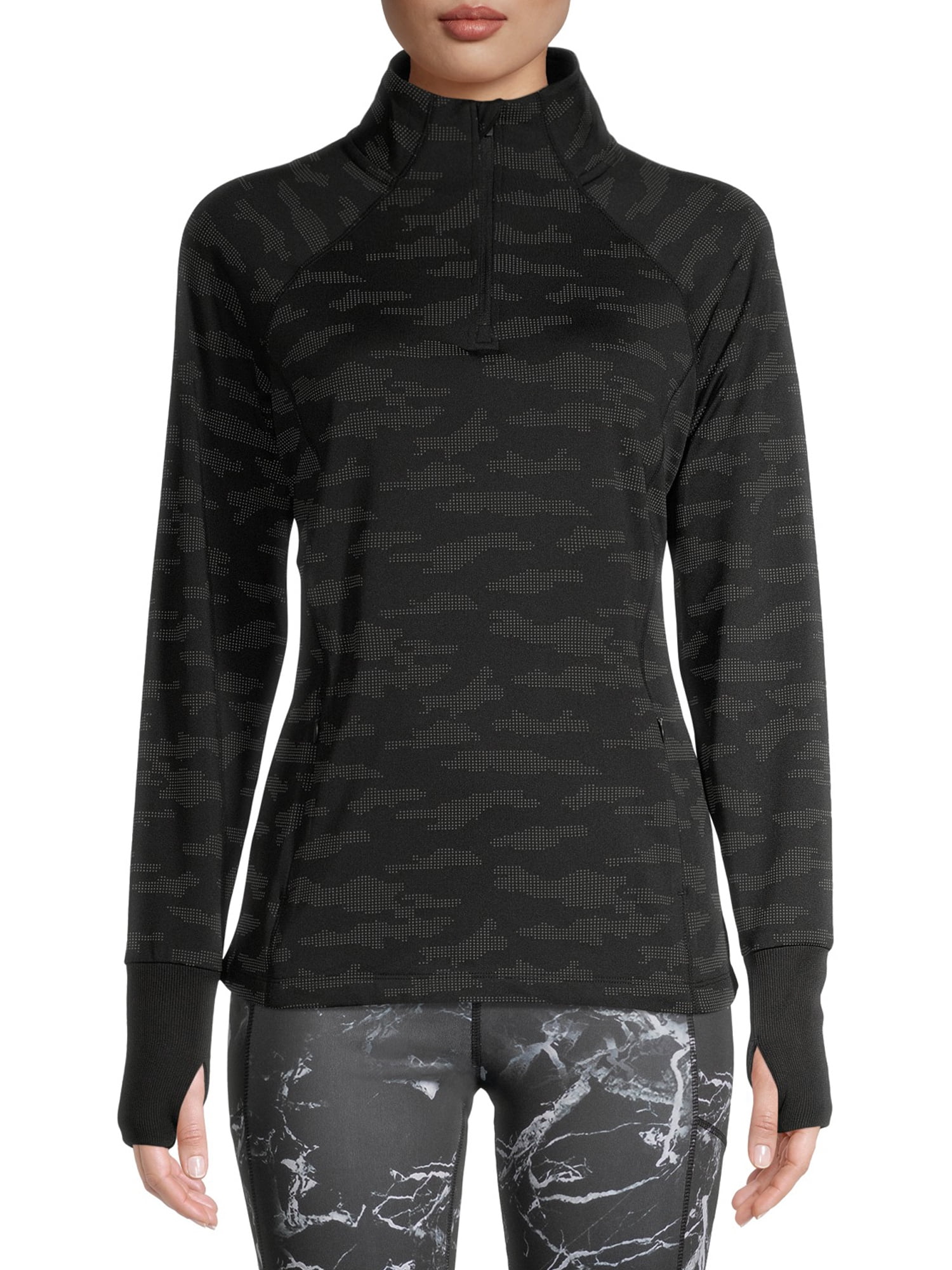 Avia Women's Active Brushed 1/4 Zip Pullover