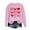 Pink, variant on Guluxicc Sweatshirts for Women Casual Crewneck Long Sleeve Tops Valentine's Day Graphic Print Shirts, Pink, M