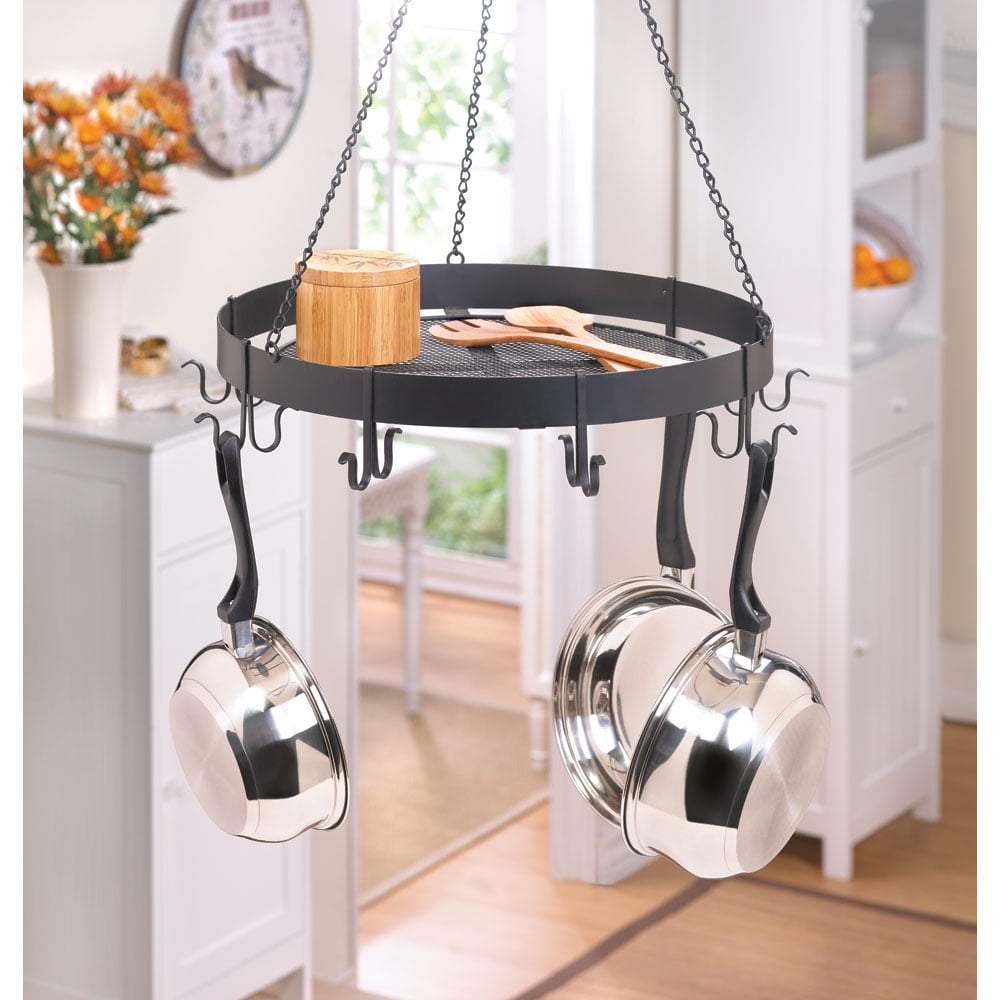 Hanging Pot And Pan Rack Antique Cast Iron Kitchen Hanging Pot And Pan Rack Antique Cast Iron Kitchen Circular Holder