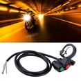 thumbnail image 4 of Motorcycle Switch  Motorcycle Handlebar Switch  Handlebar On/off Switch  Handlebar Headlight Switch 22mm7/8inch Motorcycle Handlebar Switch Headlight Turn Signal Light Horn On/Off, 4 of 8