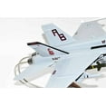 thumbnail image 3 of VFA-86 Sidewinders USS America 1989 F/A-18C Model, Navy, 1/37th (18") Scale, Mahogany, 3 of 8