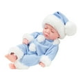 thumbnail image 3 of Cagogo under $5 2Pcs SoftBabyDoll, 11 Inch SoftBabyDoll,Lifelike Newborn Doll,Realistic SleepingBabyToy,Cuddle Newborn Doll,Vinyl BodyBabyDoll,Role PlayToy,Gift forToddlers, 3 of 9