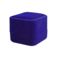 thumbnail image 3 of 1/2/5 Pcs Velvet Jewelry Ring Boxes Earring Gift Storage Boxes Wedding Proposal Ring Display Box Blue, 3 of 4