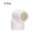 thumbnail image 3 of Conexión de tubería, codo de 90 grados Schedule 40 blanco 20mm x 25mm socket 5Pcs, 3 of 3