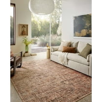 Loloi Anniston Clay / Charcoal Machine Washable Area Rug