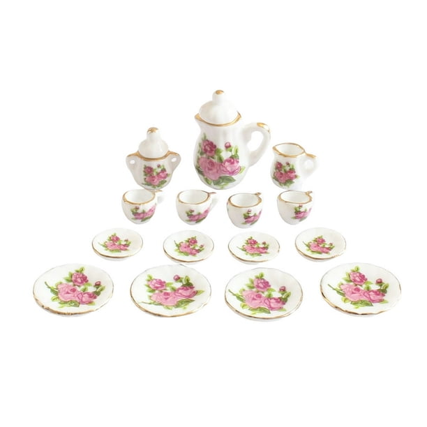 Lot De + De 50 Pièces Vaisselle Miniature Pour Poupée Ou Dînette