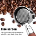 thumbnail image 5 of Filtre à Café en Acier Inoxydable 58mm, Support de Filtre à Café Réutilisable Panier Filtre Couche Unique Accessoires pour Machines à Café, 5 of 5