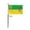 4 x 6 inch Plastic Stick Flag, variant on AGAS Saskatchewan Canada Car Flag 12 x 16 inch Polyester Fabric Double Stitched 17 Inch White Plastic Flexible Pole Saskatchewan Car Flag