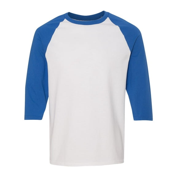 Gildan Heavy Cotton Raglan Three-Quarter Sleeve T-Shirt Unisex