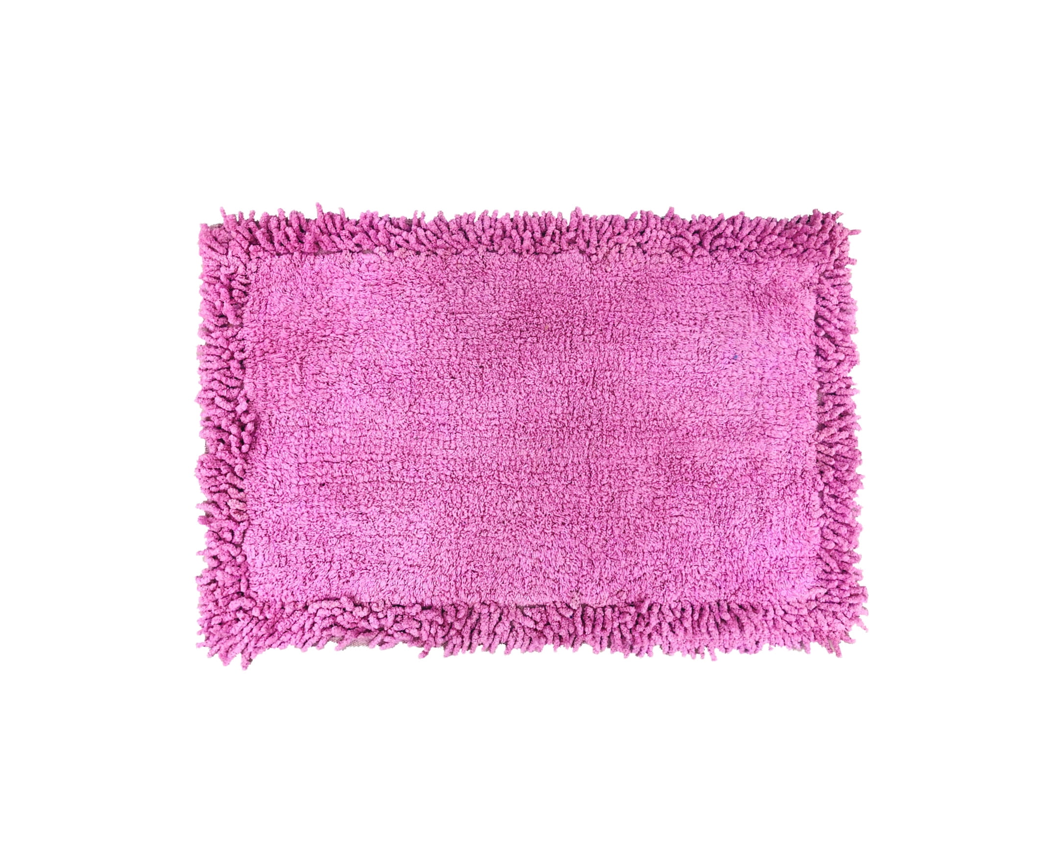 Olivia Gray Seville Cotton Chenille 17 x 24 in. Bath Rug in Dusty Rose