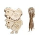 thumbnail image 5 of Wosthever 10 piezas de ventana, puerta, árbol, animal, colgante, rebanadas de madera, decoración con cuerda de lino, escuela, guardería, Polla 2Conjunto, 5 of 6