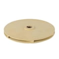 thumbnail image 1 of Stainless Steel Centrifugal Self-Priming PPO Plastic Water Pump Impeller - Mechanical Repair Parts (130x12mm), 1 of 5