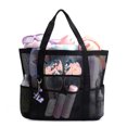thumbnail image 4 of Mesh Beach Bags Foldable Lightweight 8 Pockets Large Capacity Grocery Produce Tote Bag Sandproof Beach Toy Bag, 4 of 9