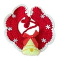 thumbnail image 2 of SPRING PARK Christmas Dog Christmas Series Pattern Puppy Dog Woolen Yarn Collar Charms Elegant Cat Dog Flower Dog Christmas Accessories, 2 of 8
